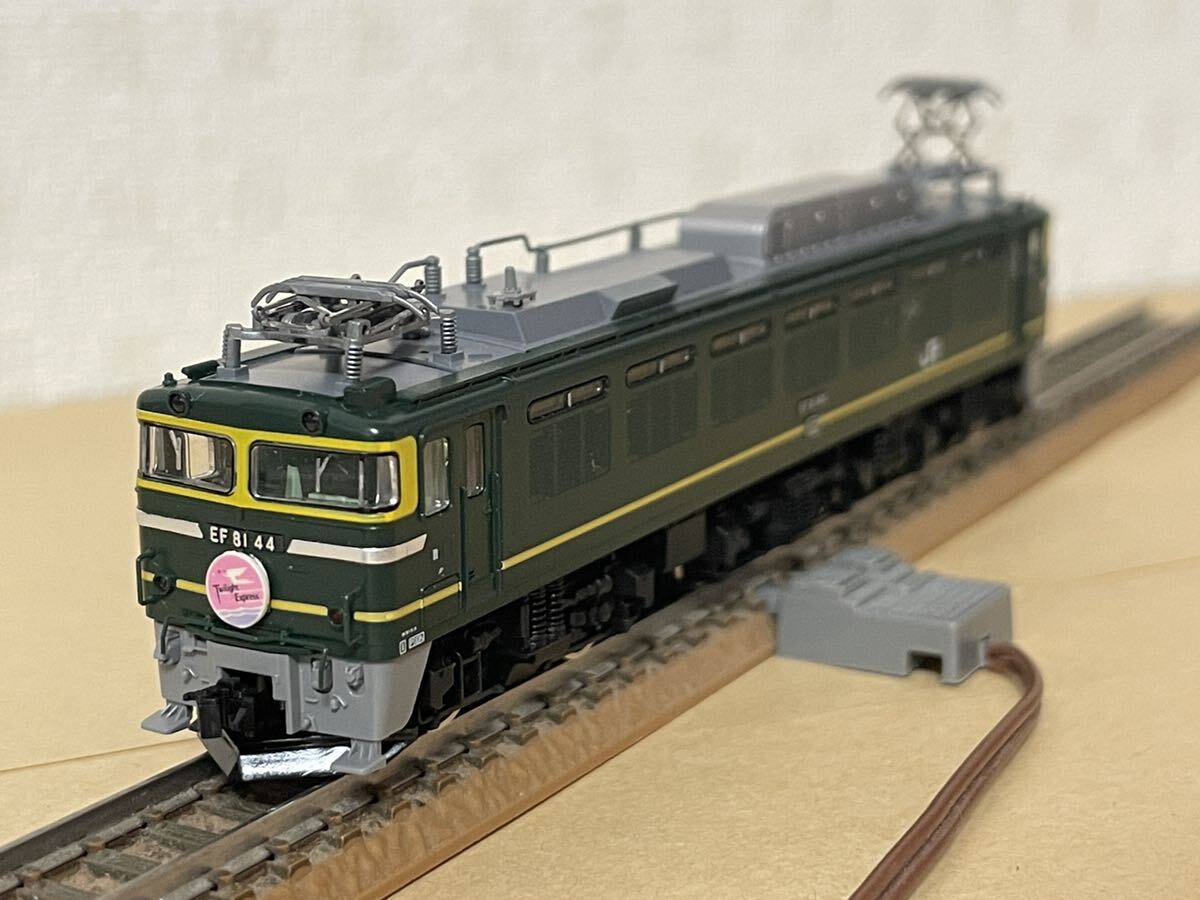 TOMIX 98947 JR 24系 さよならトワイライトエクスプレス 15両セット より EF81-44 バラ 電暖表示灯無しの画像1