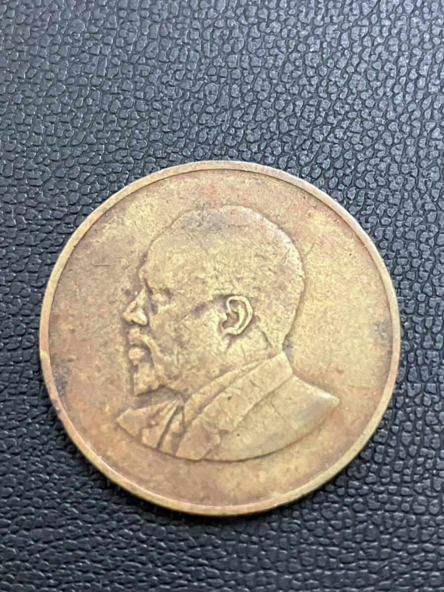 外国コイン ケニア 5セント 硬貨 1966年の画像4