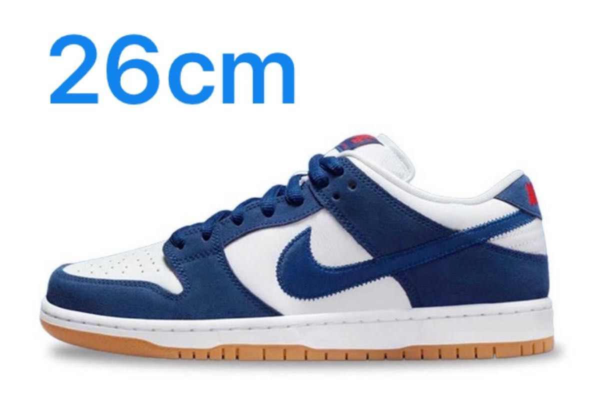 【中古】NIKE SB DUNK LOW Los Angeles Dodgers/Deep Royal Blue サイズ 26cm