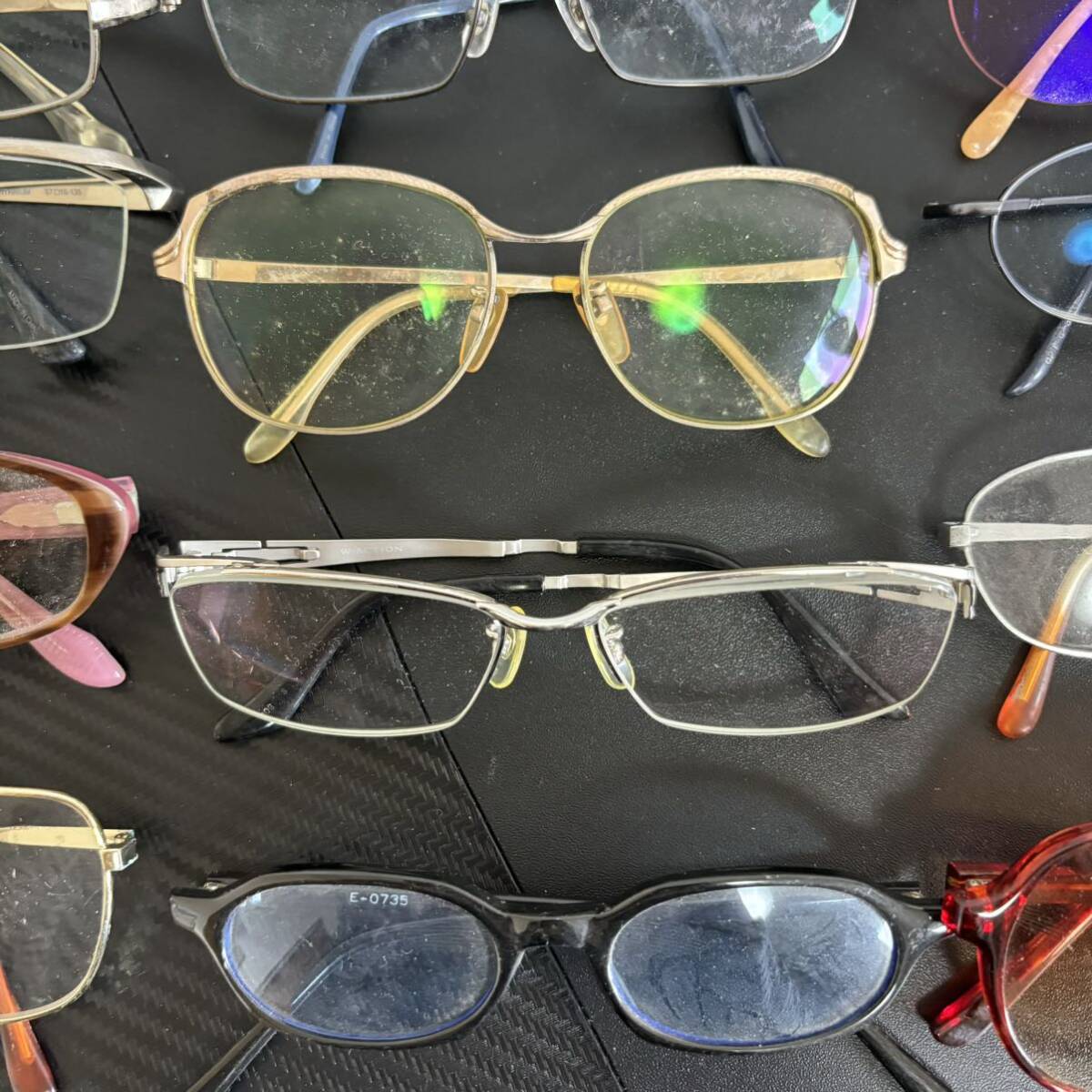 ec129 眼鏡 メガネ まとめ売り 現状販売 めがね フレーム ビンテージ の画像8