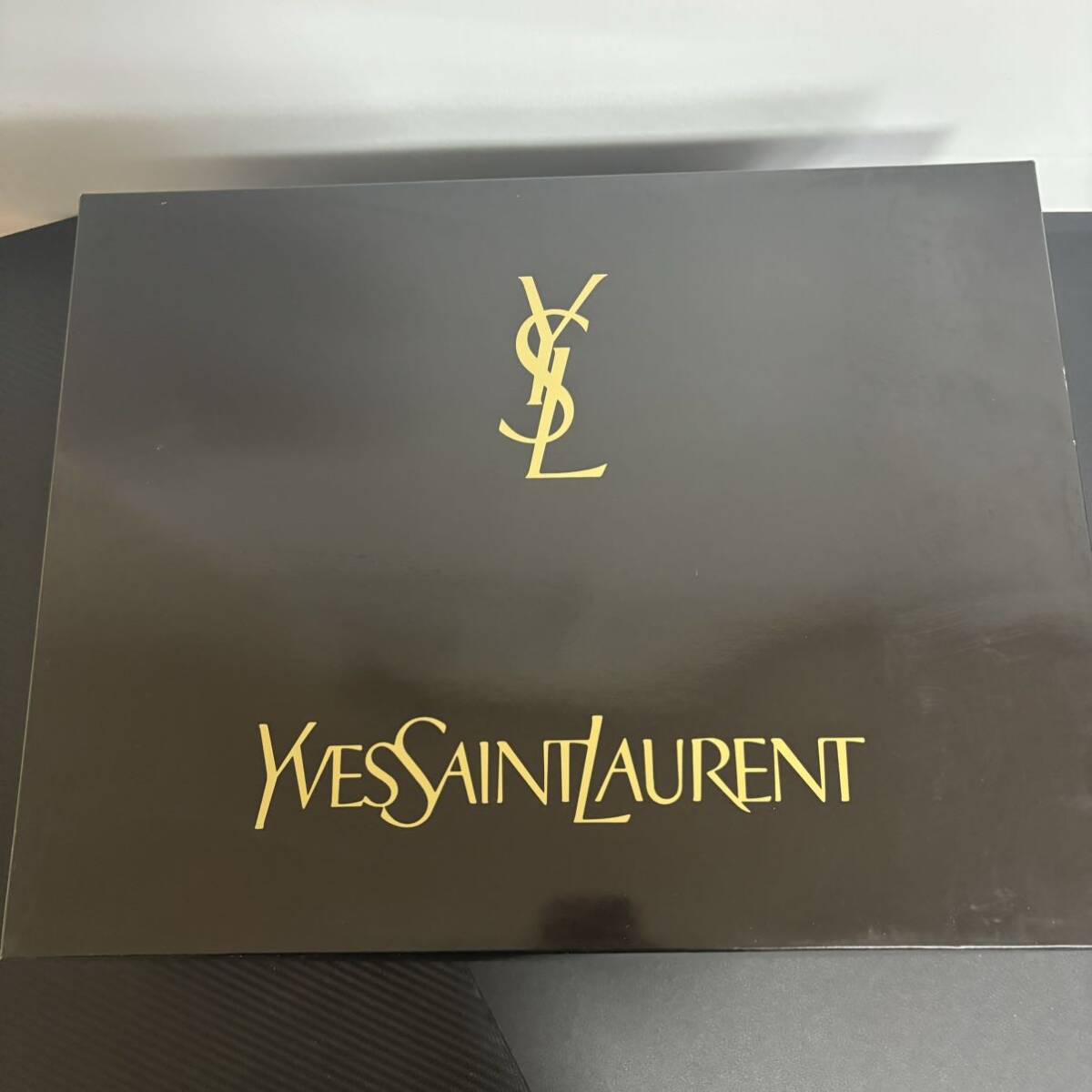 ec190 正規品 イヴサンローラン YVES LAURENT 綿毛布 イブサンローラン 寝具 YSL の画像6