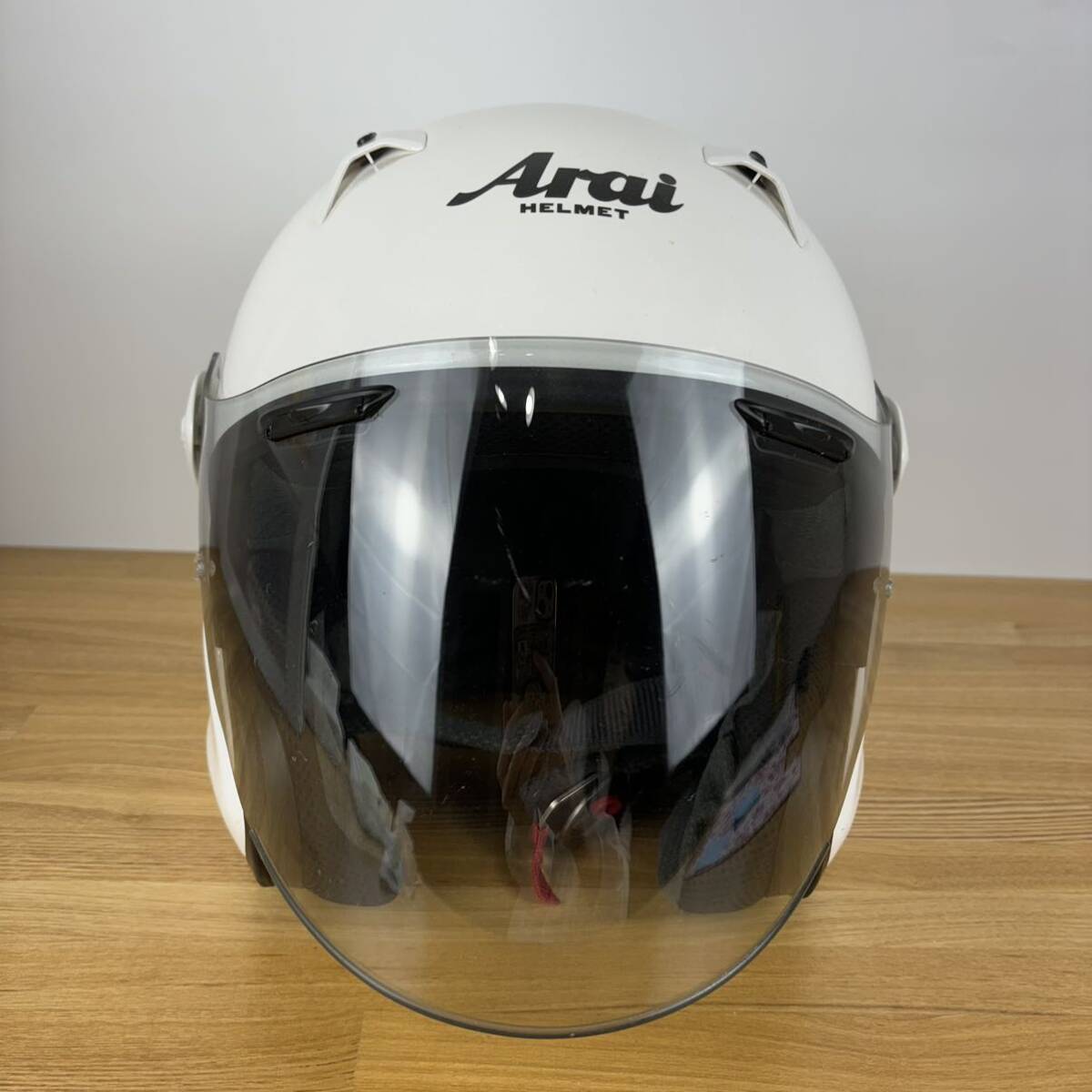 ec246 Arai アライ ジェットヘルメット XLサイズ ヘルメット_画像1