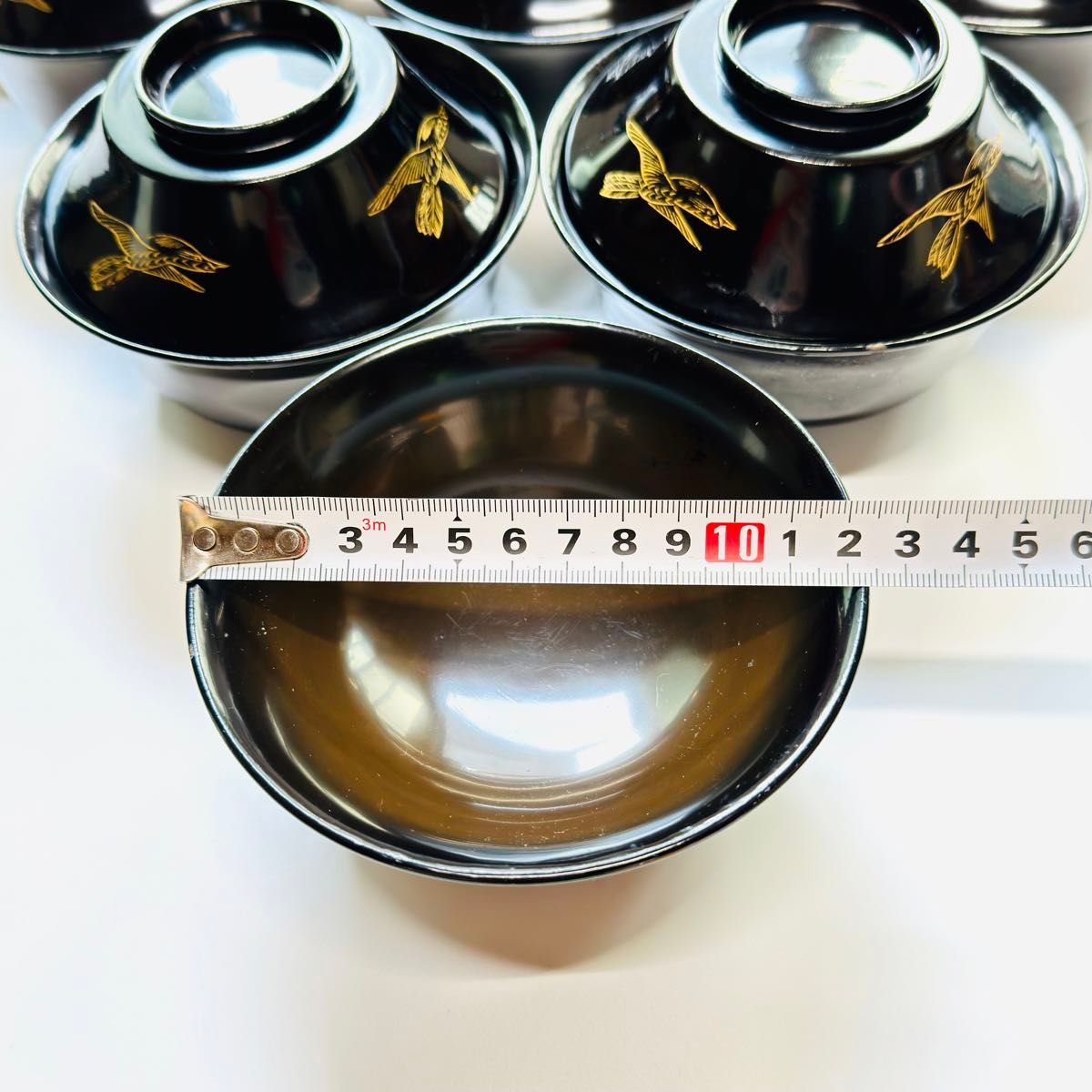 夢讃岐】【1円開始】時代逸品/木製漆塗 輪島 蒔絵・吸物椀 9客揃 夢讃岐】【1円開始】時代逸品/木製漆塗 輪島 蒔絵・吸物椀 9客揃