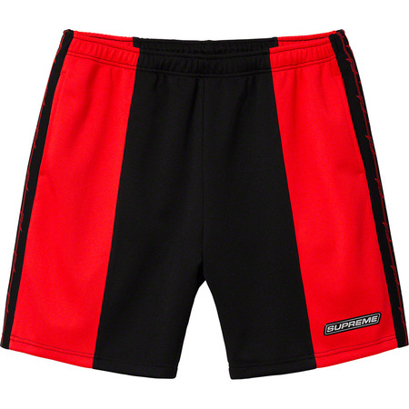 Supreme 19SS Week9 Barbed Wire Athletic Short Red Small オンライン購入 国内正規新品未使用 納品書タグ付 ショートパンツ 赤黒 Sサイズ_画像1