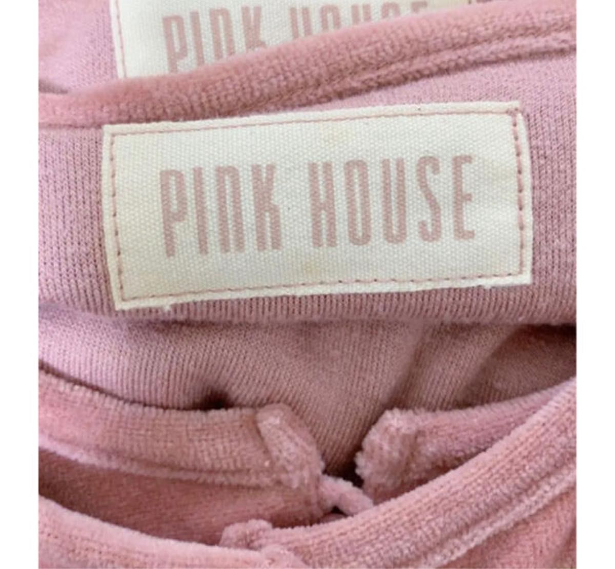 PINKHOUSE ピンクハウス　ベロアセットアップ　ワンピース　カーディガン