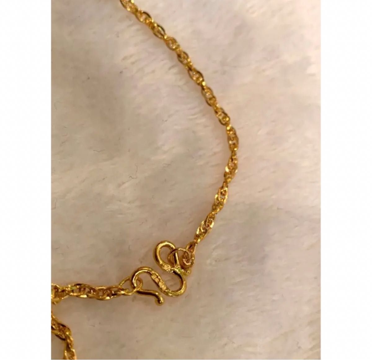 純金　999 純金刻印有り　24金ネックレス　亀ルビー装飾　縁起物ネックレス