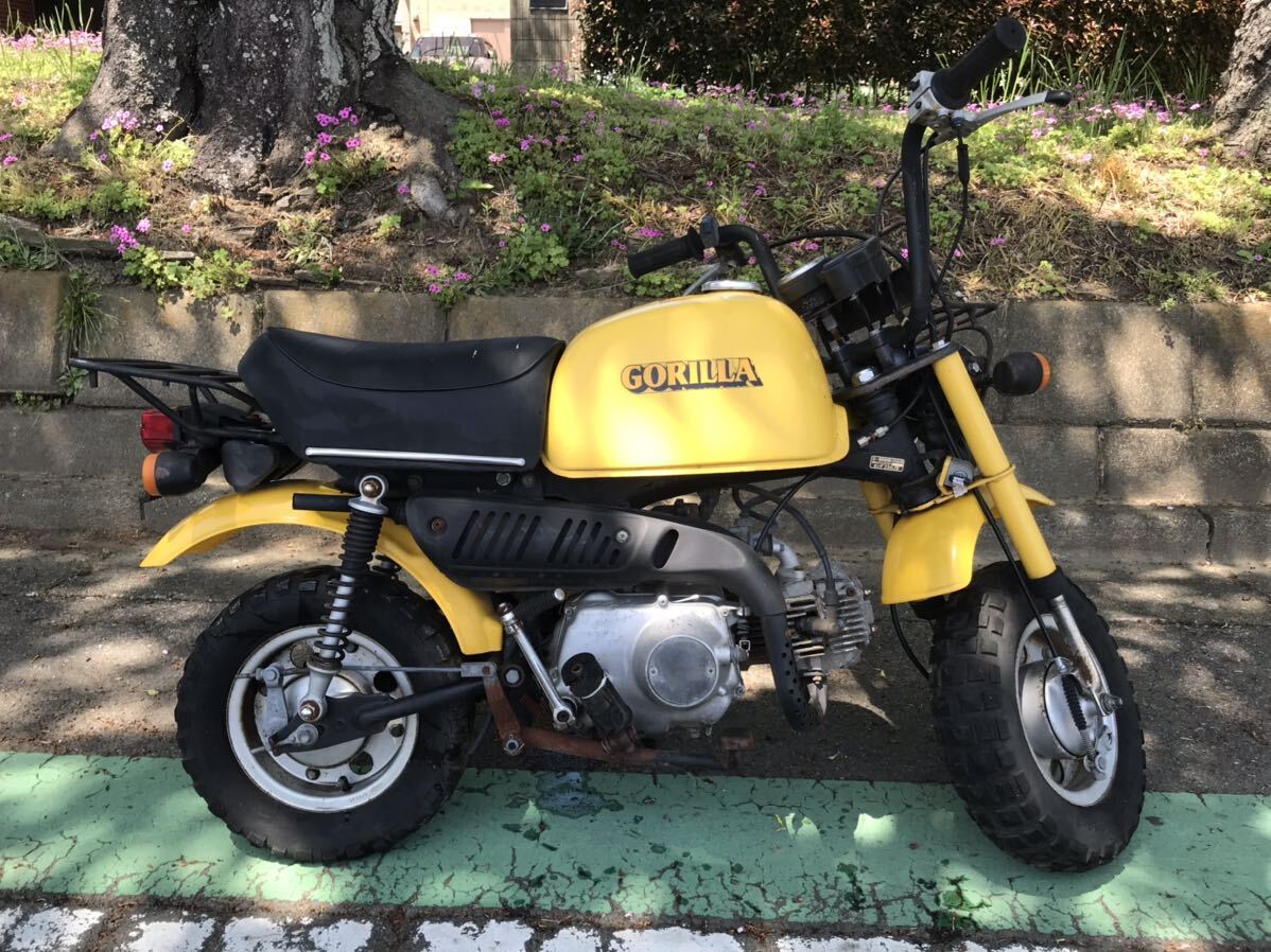 HONDA/ホンダ ゴリラ Z50J 初期　現状　書類あり_画像1