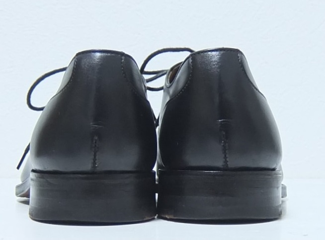 英国製 CHEANEY チーニー ストレートチップ レザーシューズ 黒 ５1/2 革靴の画像6