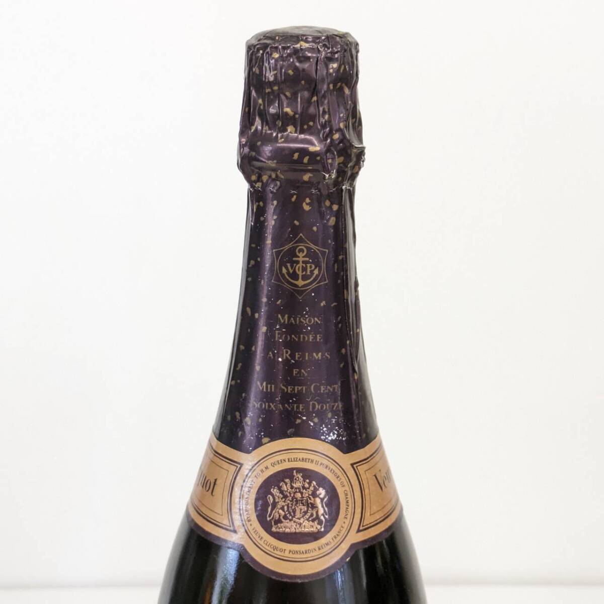 1円〜/Veuve Clicquot Ponsardin rose ヴーヴ クリコ ポンサルダン ロゼ 1985 12％ 750mlの画像3