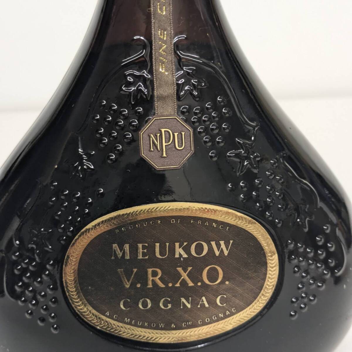 1円〜/未開栓/ミュコー MEUKOW/VRXO 750ml アルコール40% ブランデー コニャック 古酒_画像5