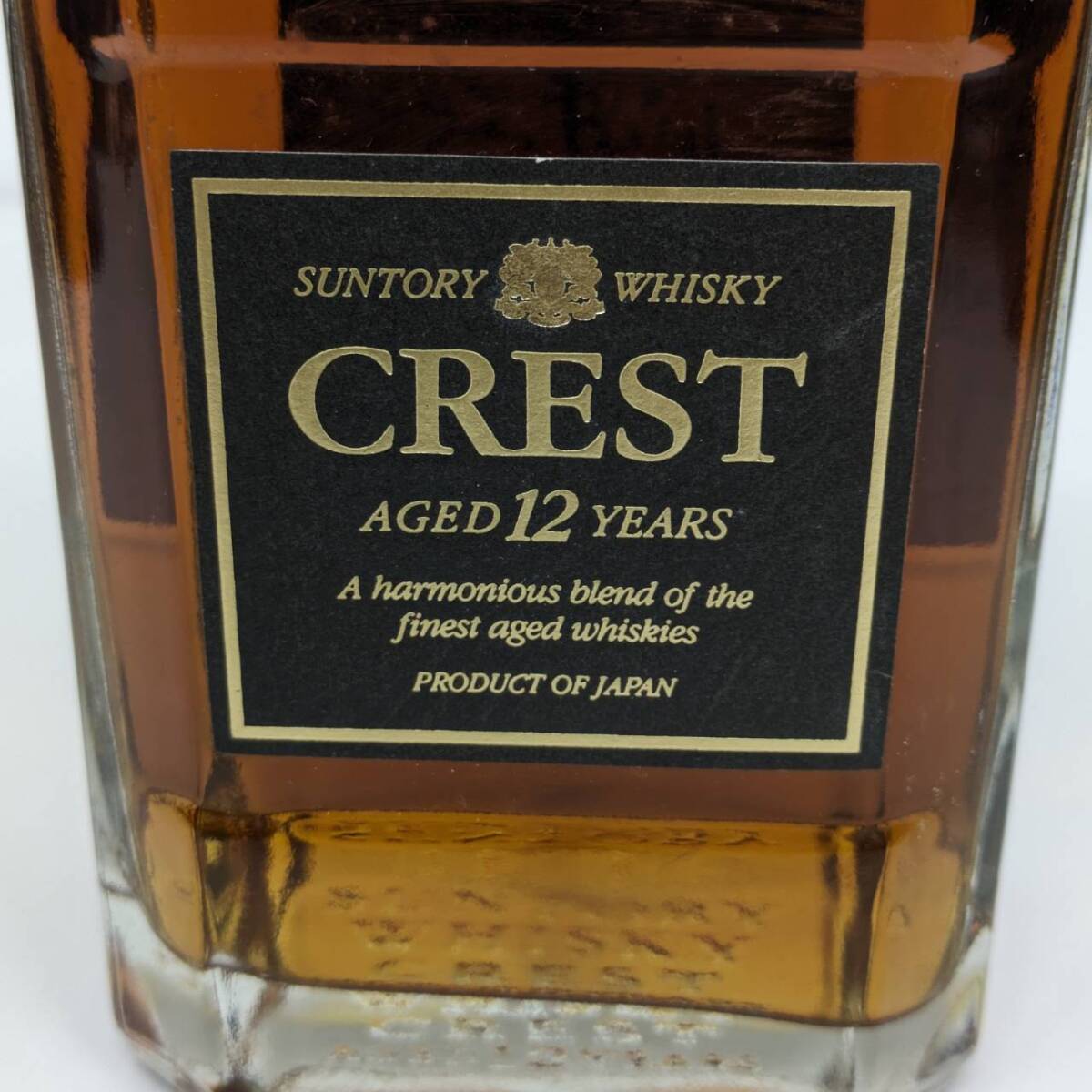 1円〜/SUNTORY CREST サントリー クレスト 12年 ウイスキー 750ml 43% 未開栓 美味いの画像5