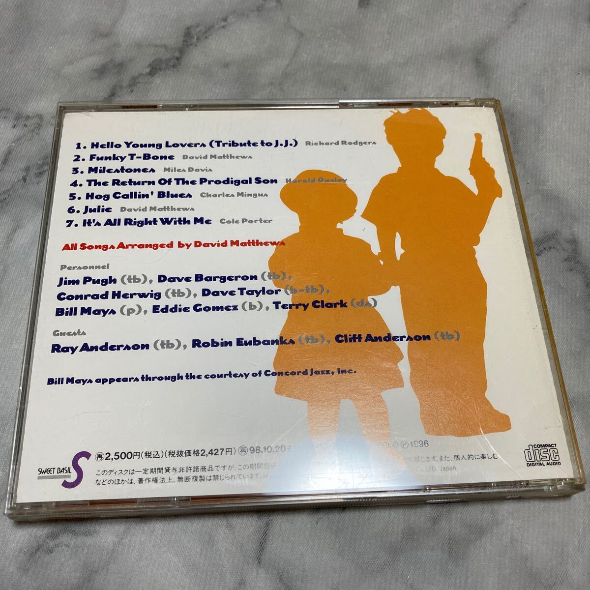 CD 中古品 ハロー・ヤング・ラバーズ スーパー・トロンボーン h39_画像4