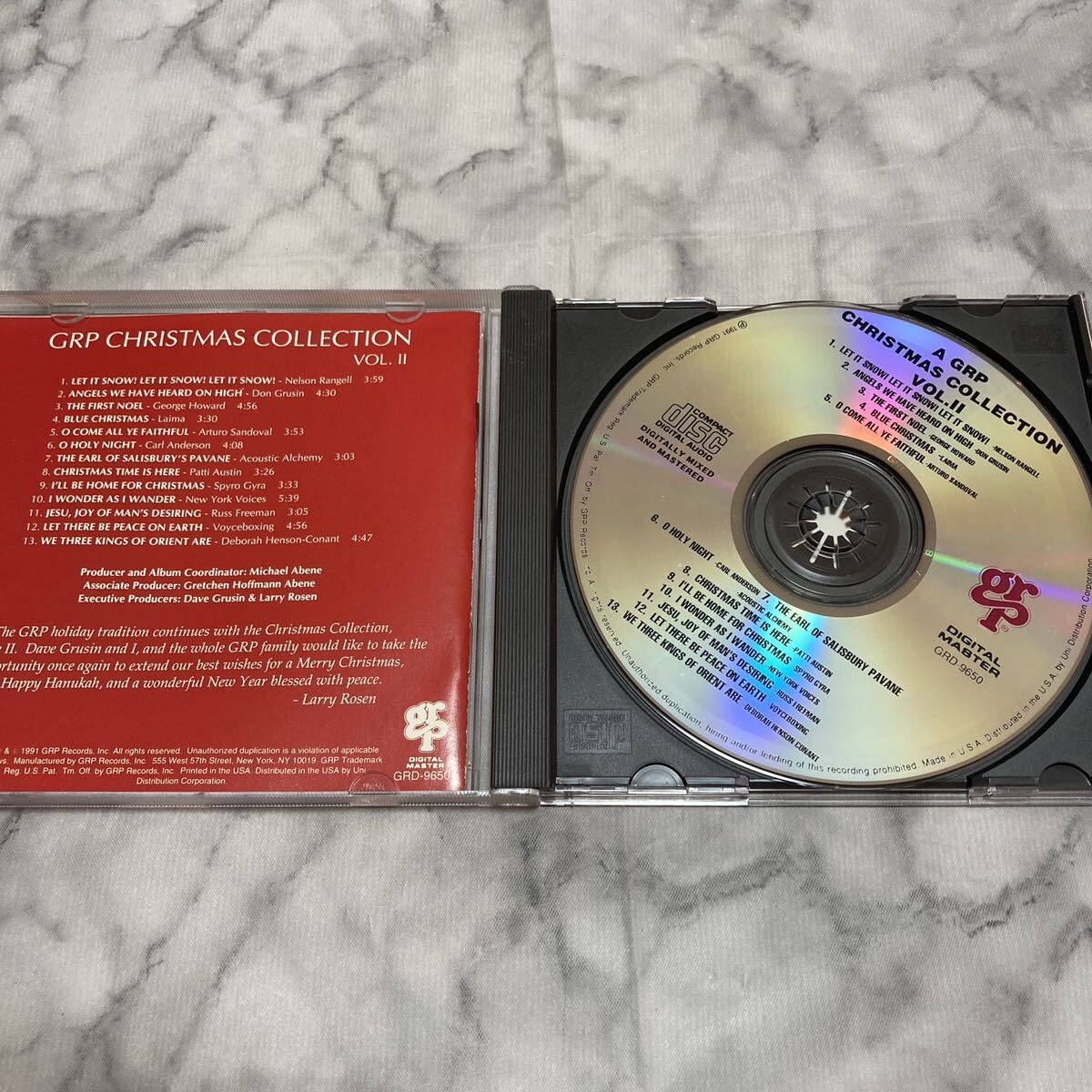 CD 中古品 V.A. V.A. GRP CHRISTMAS COLLECTION j43の画像3