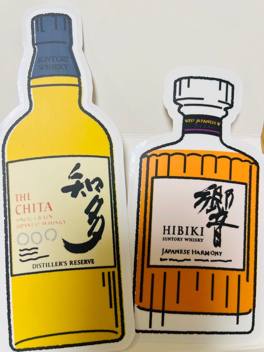 4点セット サントリー100周年 ウィスキー ステッカー 記念品 4点セット サントリー100周年 ウィスキー ステッカー 記念品