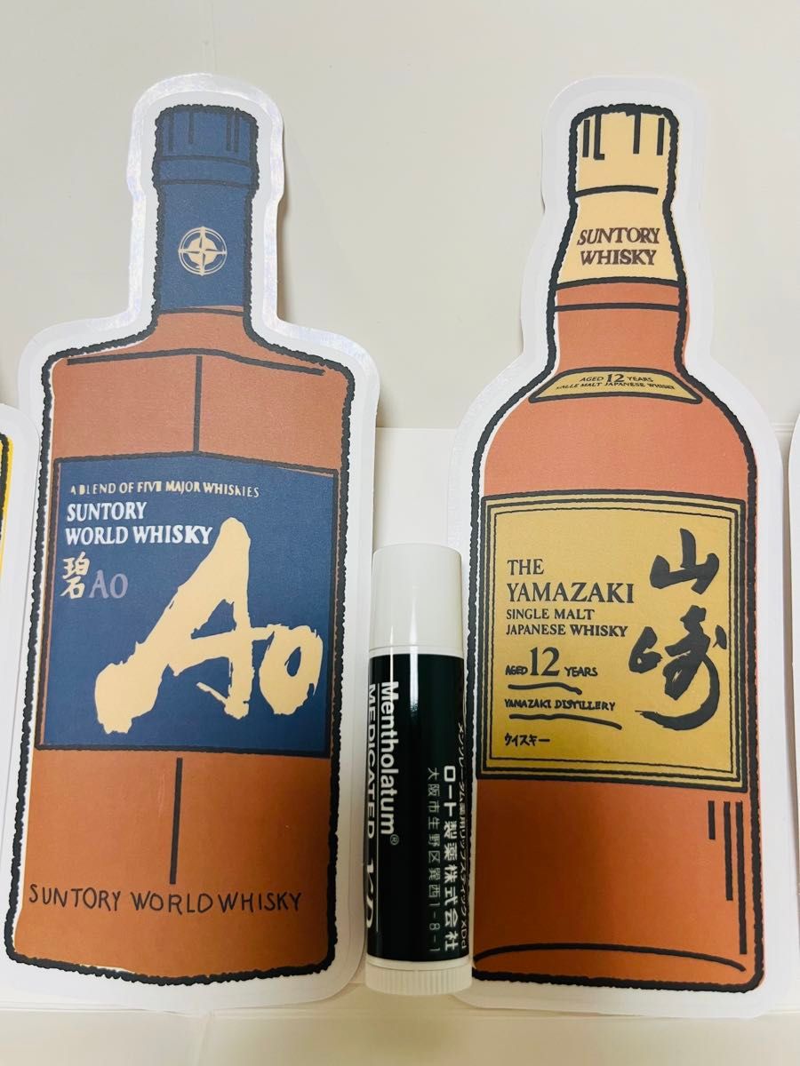 4点セット サントリー100周年 ウィスキー ステッカー 記念品 4点セット サントリー100周年 ウィスキー ステッカー 記念品