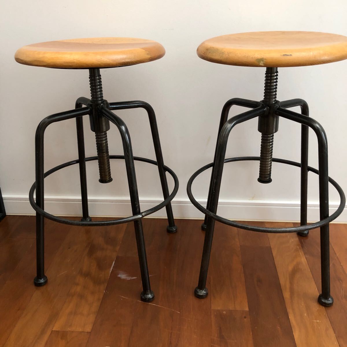 【2脚セット】Knot antiques CRASH GATE CONVEX STOOL S 昇降式スツール 関家具 コンベックス スツール 【送料無料】の画像2