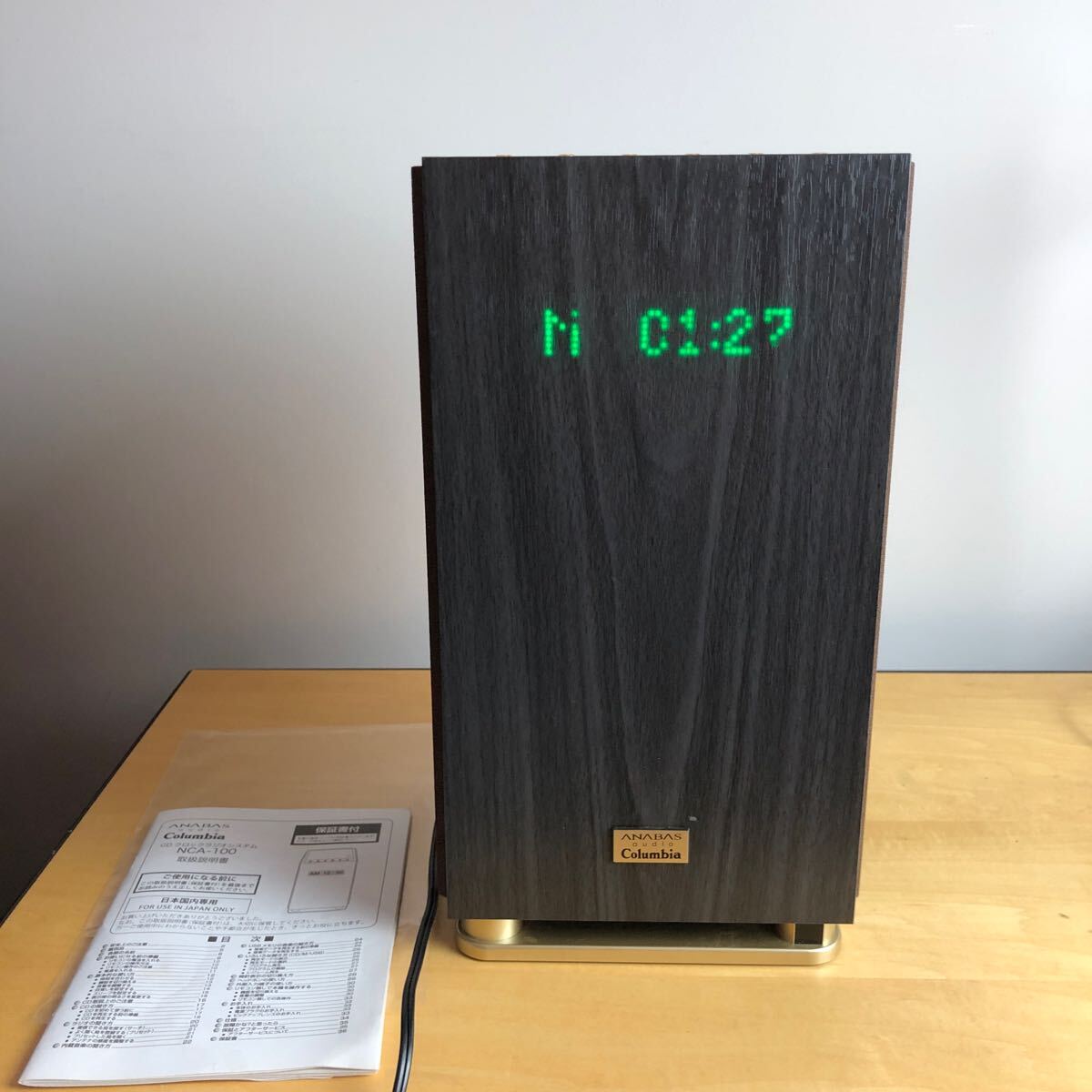 Yahoo!オークション - Columbia ANABAS NCA-100 CD クロック Yahoo!オークション - Columbia ANABAS NCA-100 CD クロック