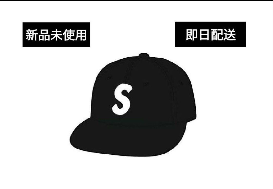 Supreme 2-Tone S Logo 6-Panel "Black"