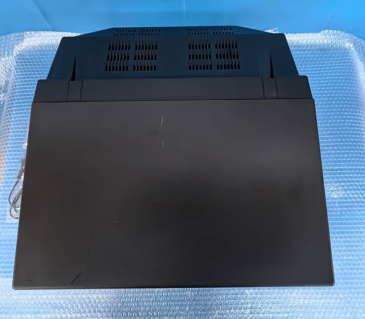 [YH1196] Fujitsu FUJITSU персональный компьютер FM77AV40 цвет CRT телевизор --15SD FMTV-154 клавиатура и т.п. комплект не использовался товар товары долгосрочного хранения 