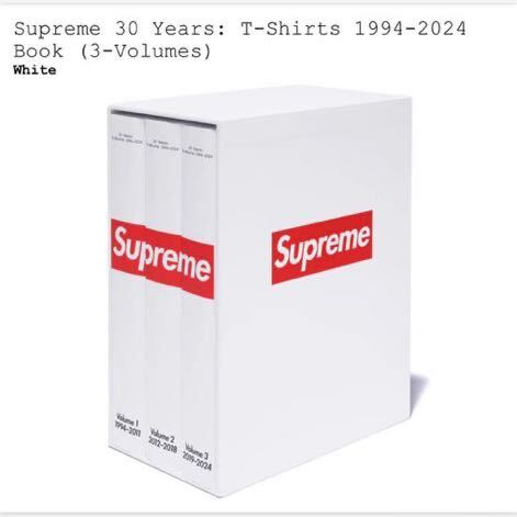 【新品】Supreme 30 Years T-Shirts 1994-2024 Book (3-Volumes) シュプリーム 30イヤーズ Tシャツ 1994-2024 ブック 3ボリューム_画像1