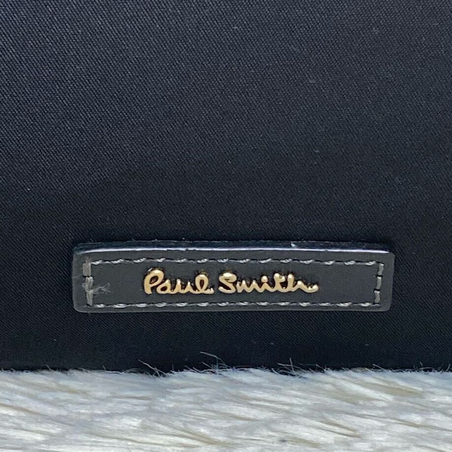 【極美品】Paul Smith ポールスミス メンズ ビジネスバッグ ショルダーバッグ ナイロン ブラック 黒 通勤通学 A4収納可能 ブリーフケース_画像5