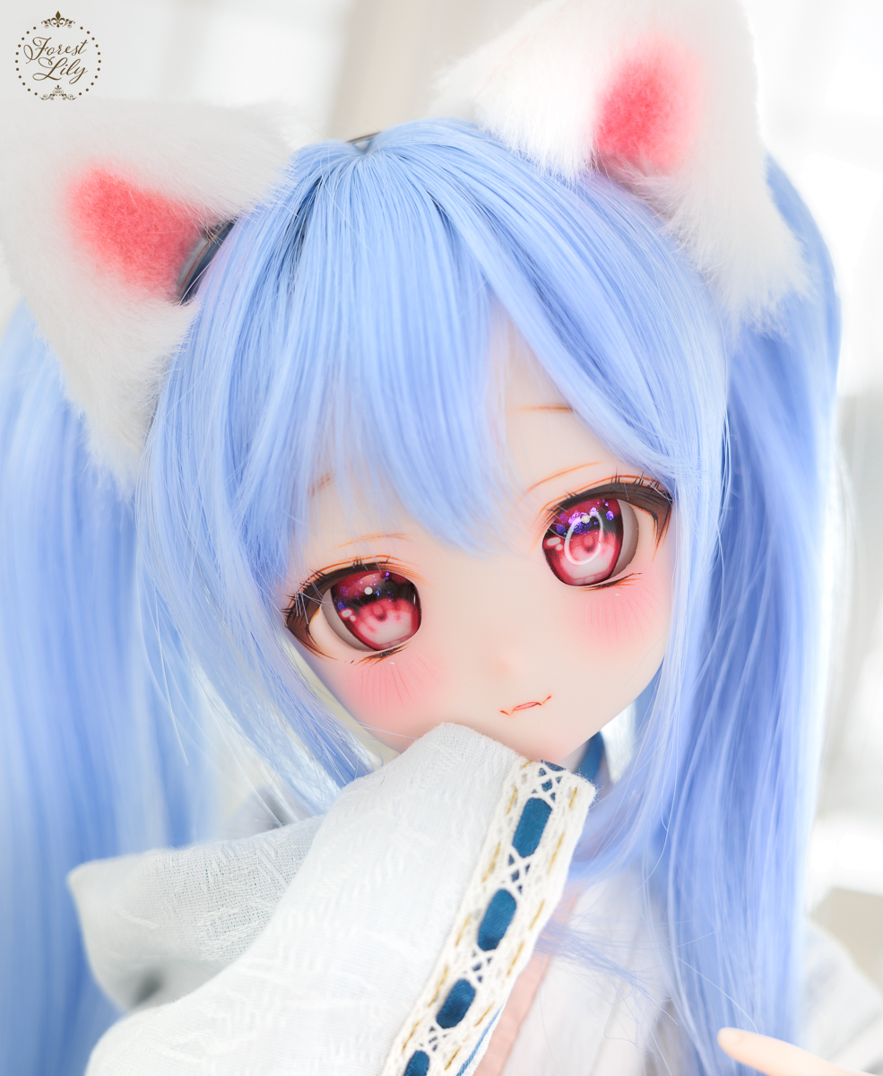 DDH-27 SW肌 カスタムヘッド ＋アイ4種 ボークス MDD ドルフィードリーム DollfieDream DD の画像6