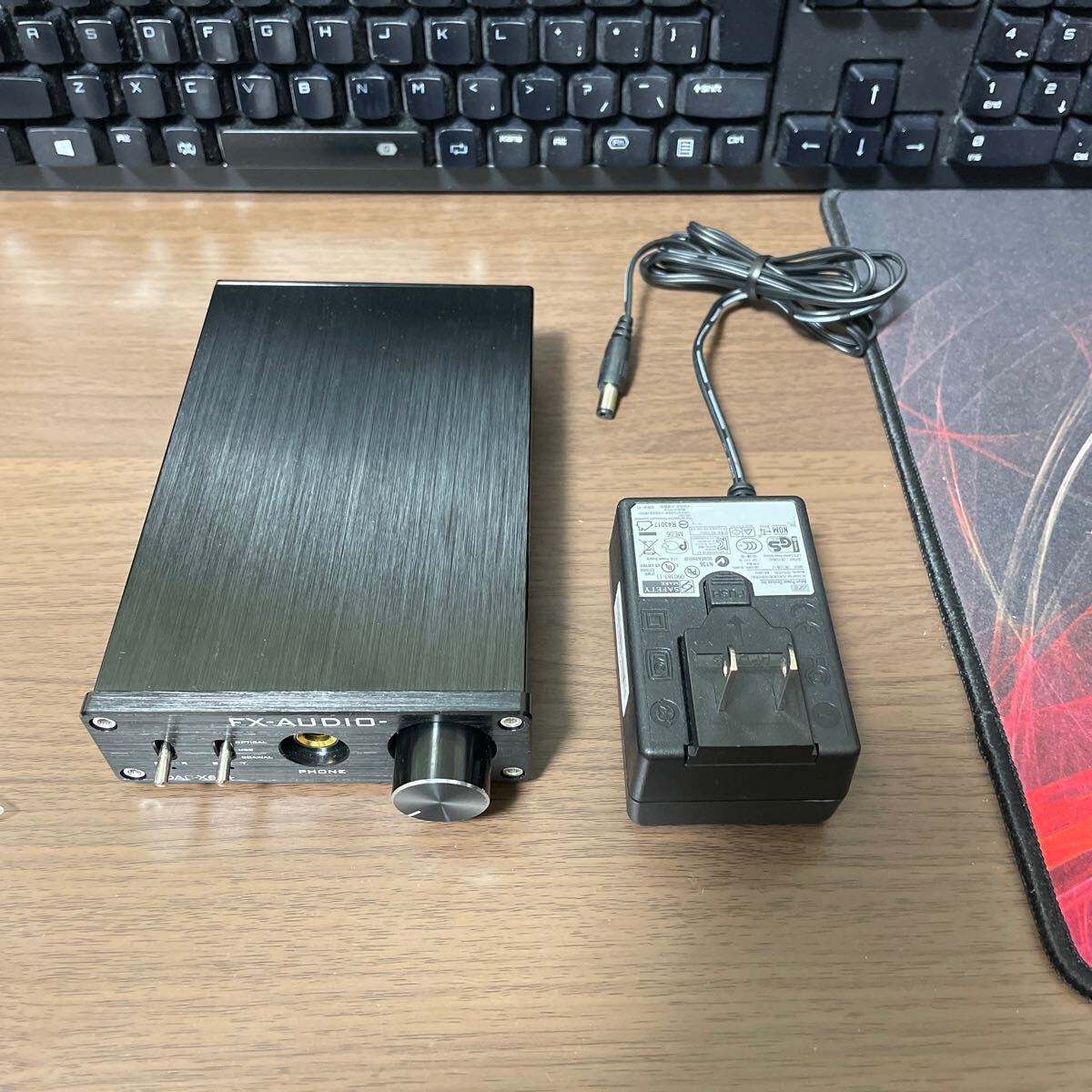 FX-AUDIO- DAC-X6J+ 24bit 192kHz USB DAC DA converter headphone amplifier operation verification ending AC adaptor attached 
