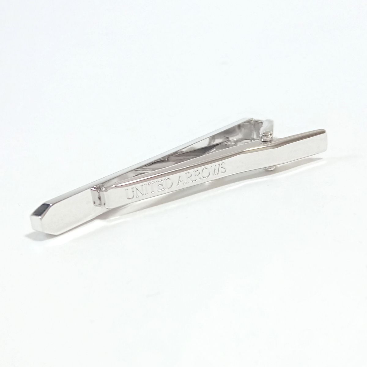 [uat523]UNITED ARROWS United Arrows necktie pin Thai bar silver diamond cut 
