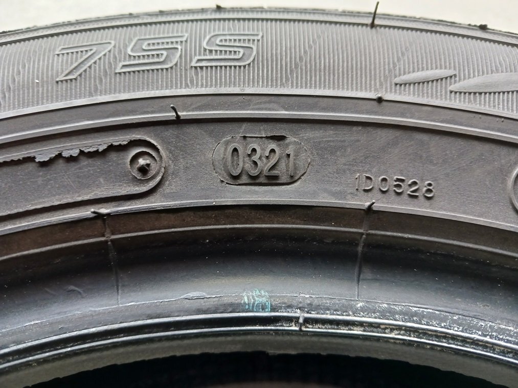 『psi』 ダンロップ EC202 155/65R14(75S) ラジアルタイヤ4本セット 2021年_画像5