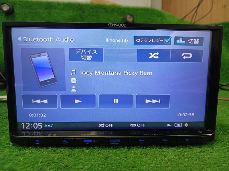 『psi』 ケンウッド MDV-L504 Bluetooth・DVD・SD・USB・フルセグ対応 メモリーナビ 2016年 難有りの画像4