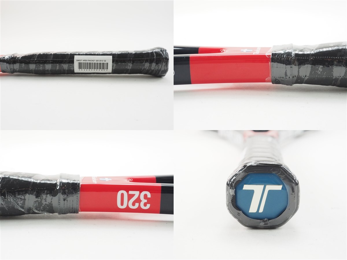 中古 テニスラケット トアルソン スイート エリア ラケット 320 2012年モデル【練習機】 (G2)TOALSON SWEET AREA RACKET 320 2012の画像3