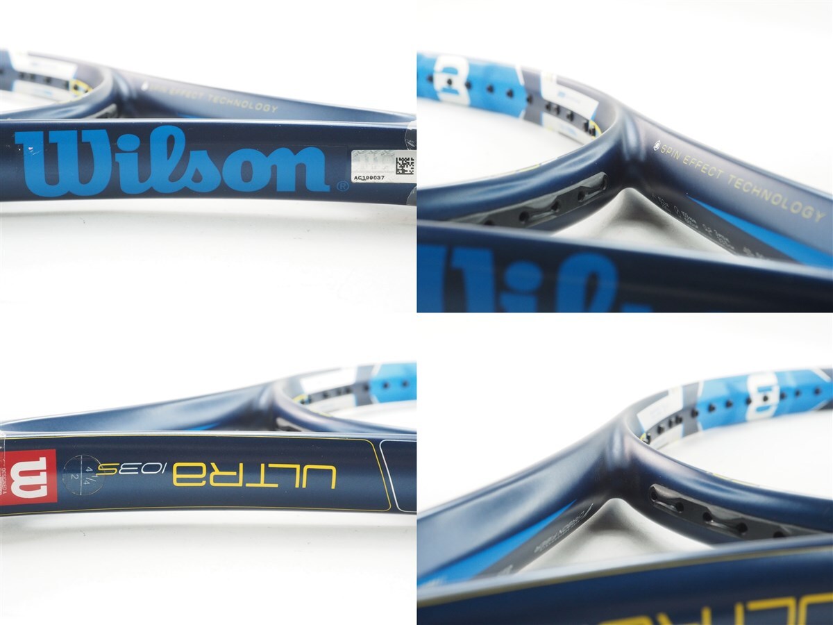 中古 テニスラケット ウィルソン ウルトラ 103エス 2016年モデル (G2)WILSON ULTRA 103S 2016_画像4