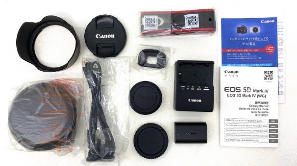 【極美品】 Canon デジタル一眼レフカメラ EOS 5D Mark IV EF24-105L IS II USM レンズキット_画像9