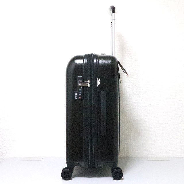 送料無料◆ ミッフィー スーツケース mサイズ 中型 軽量 拡張 TSA miffy キャリーケース HAP2249 57 3泊4泊5泊 フェイス ブラック 黒 M684の画像9
