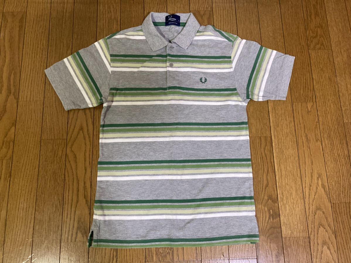 FRED PERRY ポロシャツ　サイズS グレー_画像1