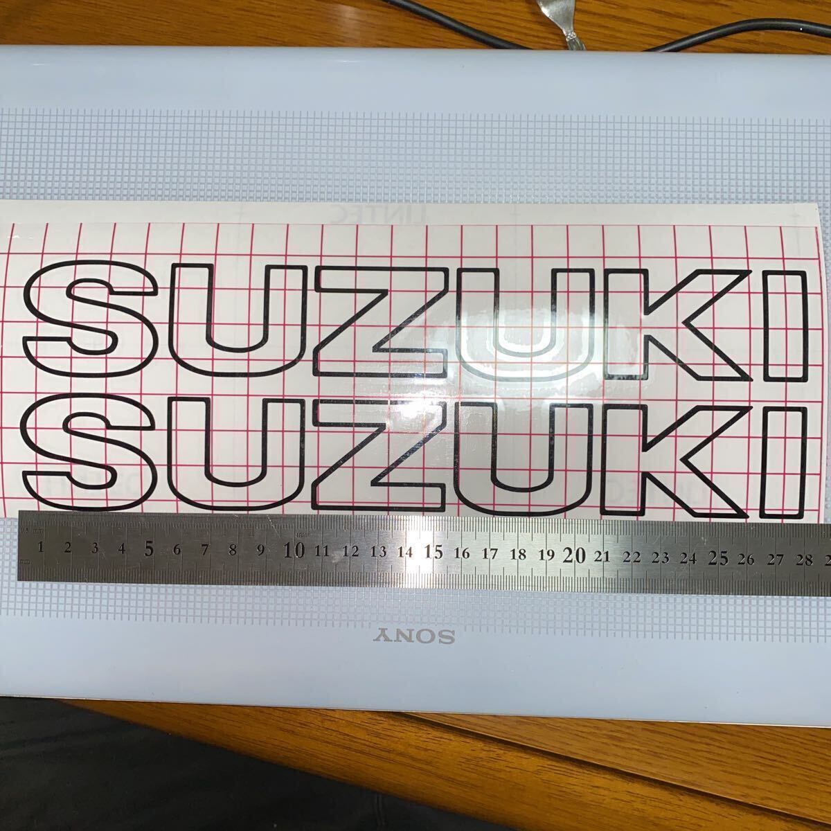 SUZUKIste машина 2 шт. комплект [ цвет модификация возможность ] бак стикер переводная картинка Suzuki GSX1100S Katana средний вытащенный 
