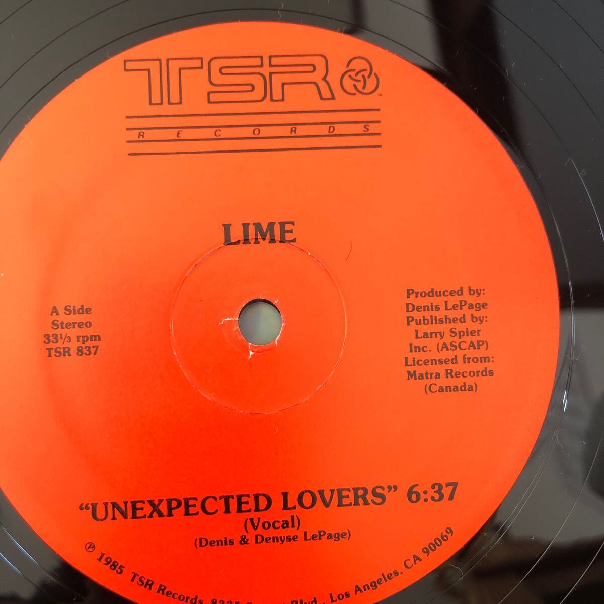 12* Lime-Unexpected Lover