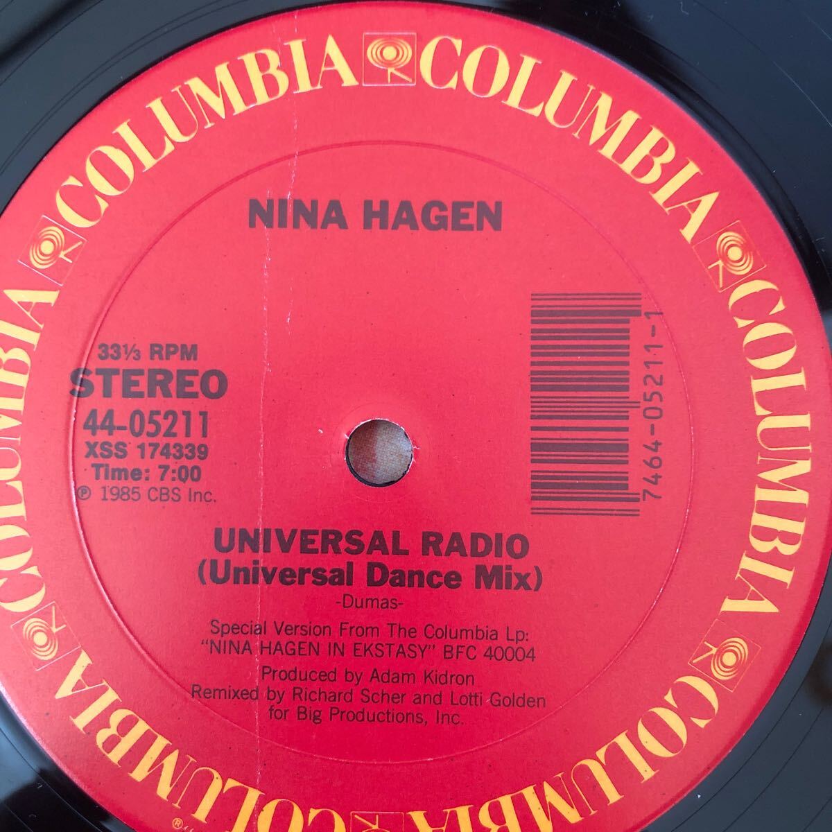 12’ Nina Hagen-Universal Radio_画像2