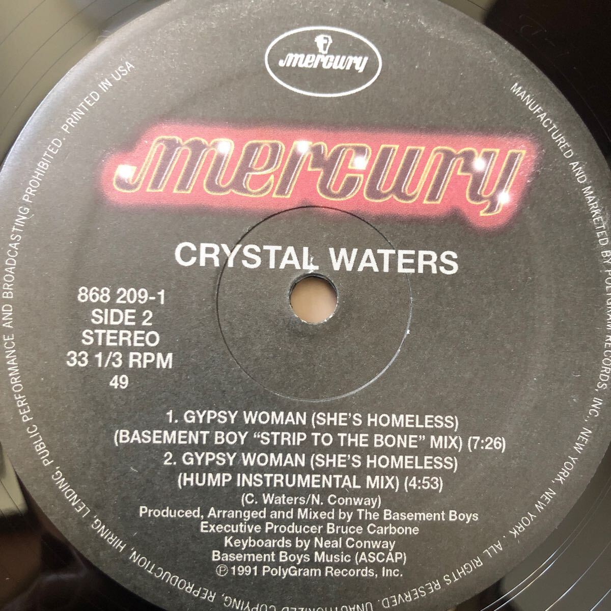 12’ Crystal Waters-Gypsy Womanの画像3