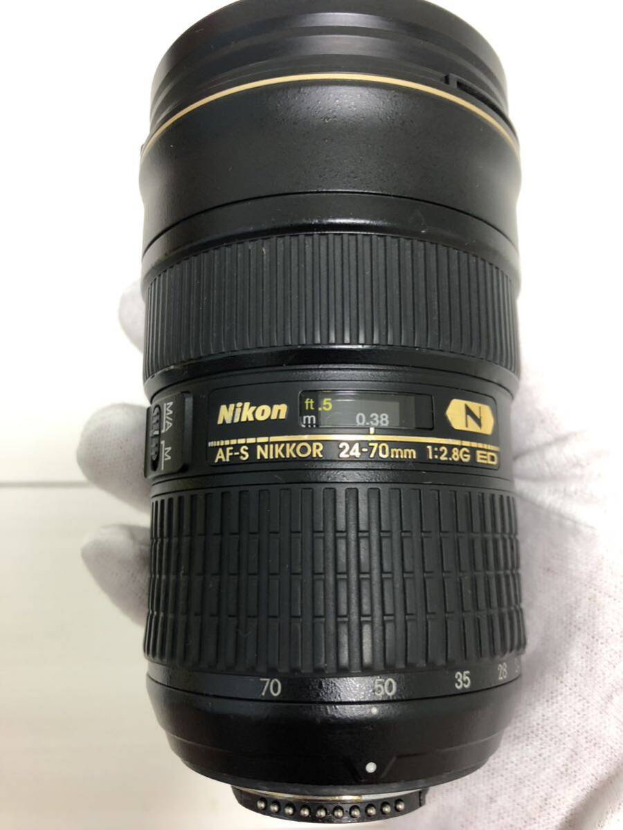 Nikon AF-S NIKKOR 24-70mm 1:2.8G ED N ニコン カメラレンズの画像4