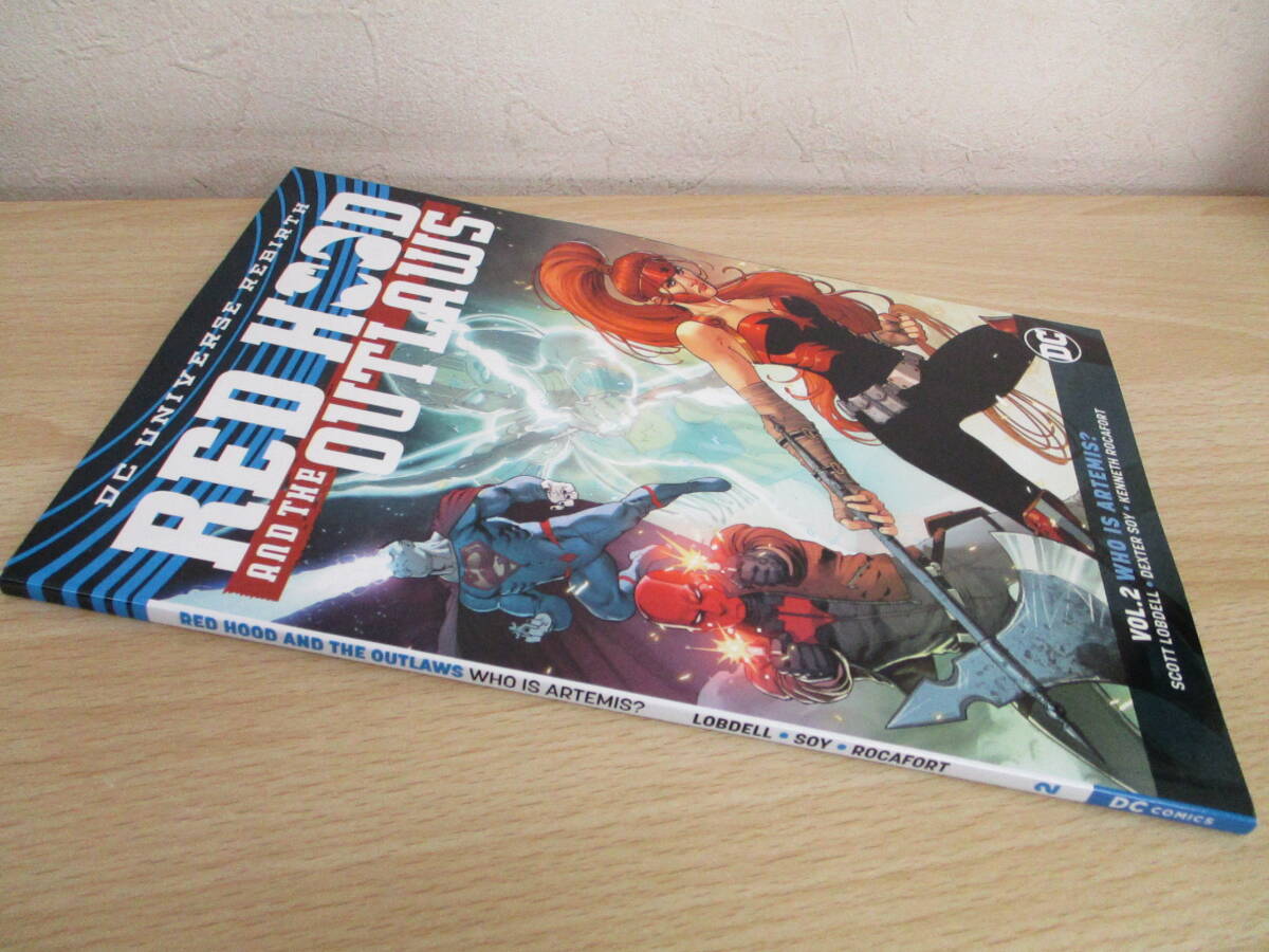 A185  RED HOOD AND THE OUTLAWS WHO IS ARTEMIS？ LOBDELL・SOY・ROCAFORT 2 DC COMICS S4962の画像1