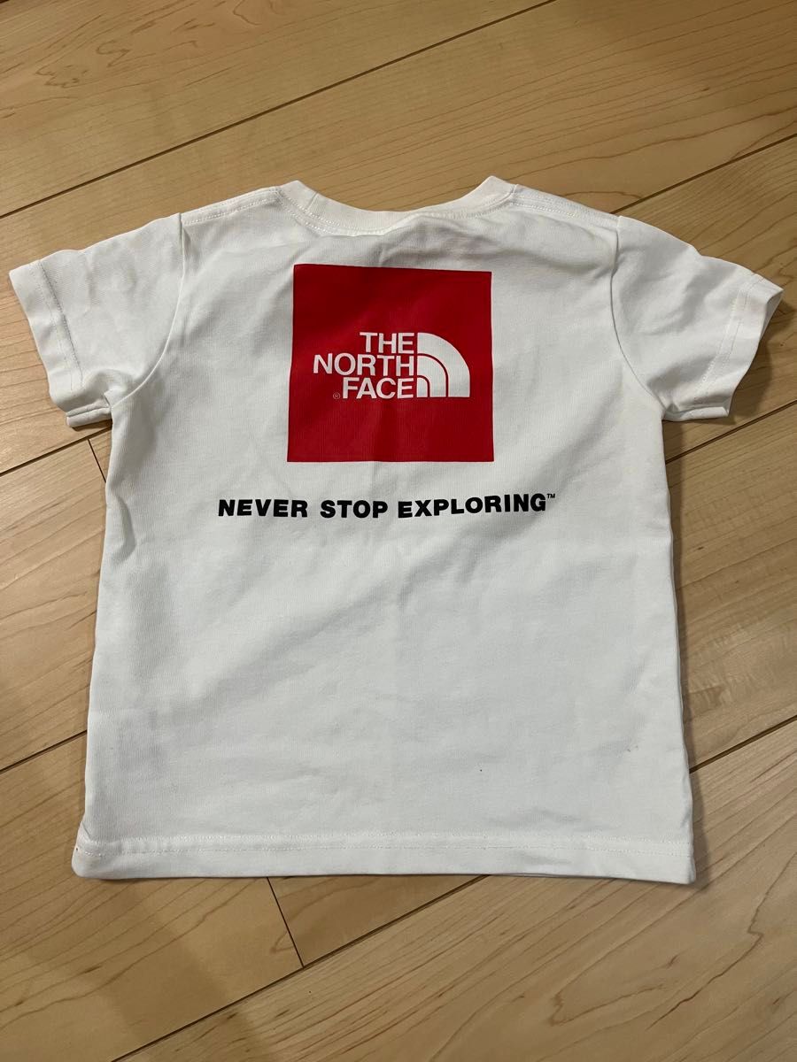 ノースフェイス THE NORTH FACE  半袖Tシャツ  キッズ　100cm  80cm 90cm ホワイト