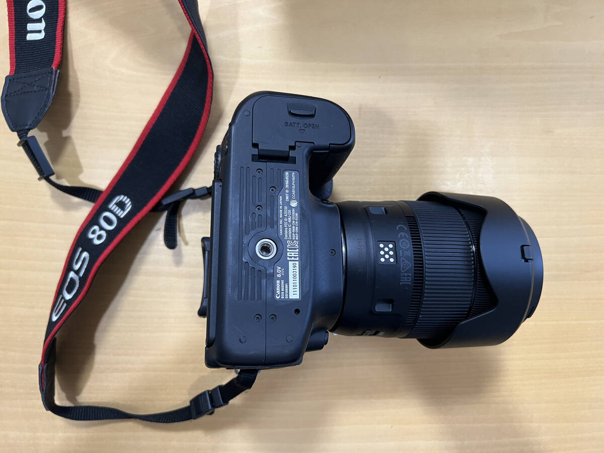 ☆ Canon キヤノン EOS 80D・EF-S18-135mm F3.5-5.6 IS USM Kit 送料無料_画像9