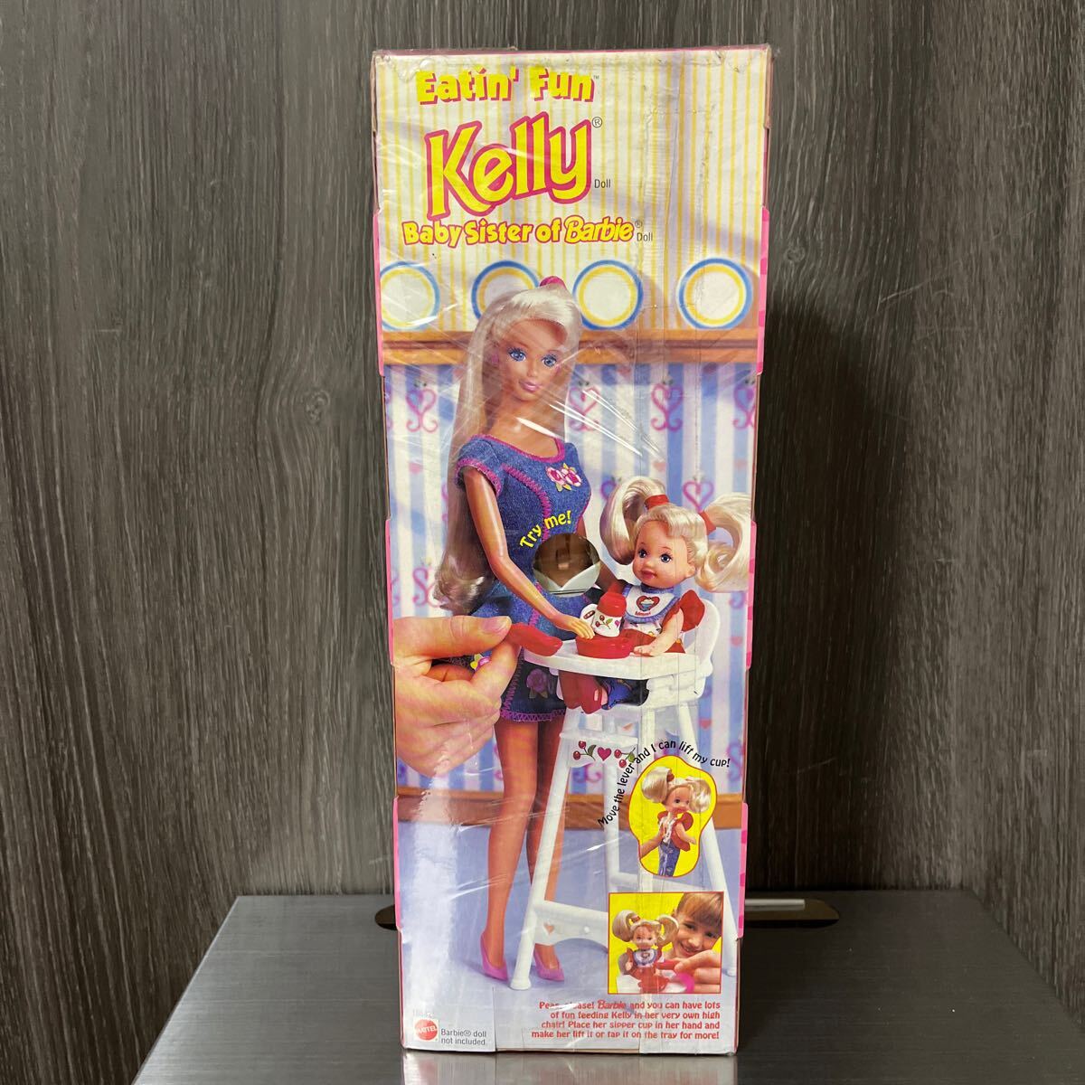 1円スタート★ EATIN' FUN KELLY BABY SISTER OF BARBIE バービー人形 赤ちゃんベイビーフィギュア人形の画像4
