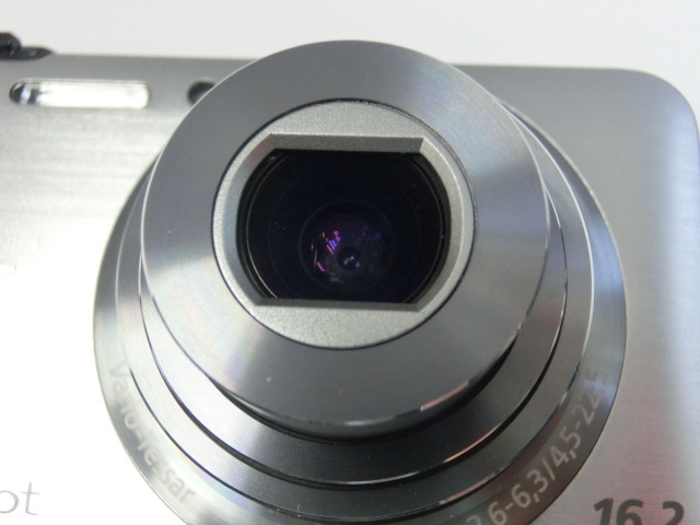 SONY ソニー Cyber-shot サイバーショット デジタルスチルカメラ DSC-WX7 シルバー 充電器付き_画像3