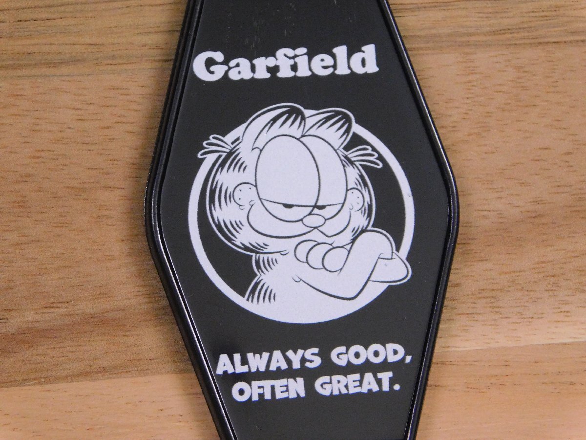 ◆送料\120◆【GARFIELD・ガーフィールド】※《ホテルキーリング・ブラック》　アメリカン雑貨　ホテルキーホルダー_画像4