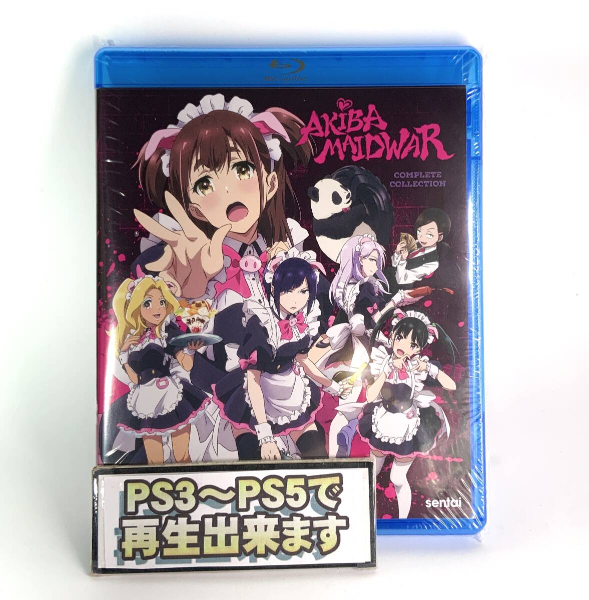 【送料無料】　新品　アキバ冥途戦争　Blu-ray　北米版 ブルーレイ　アキバ冥土戦争_画像1