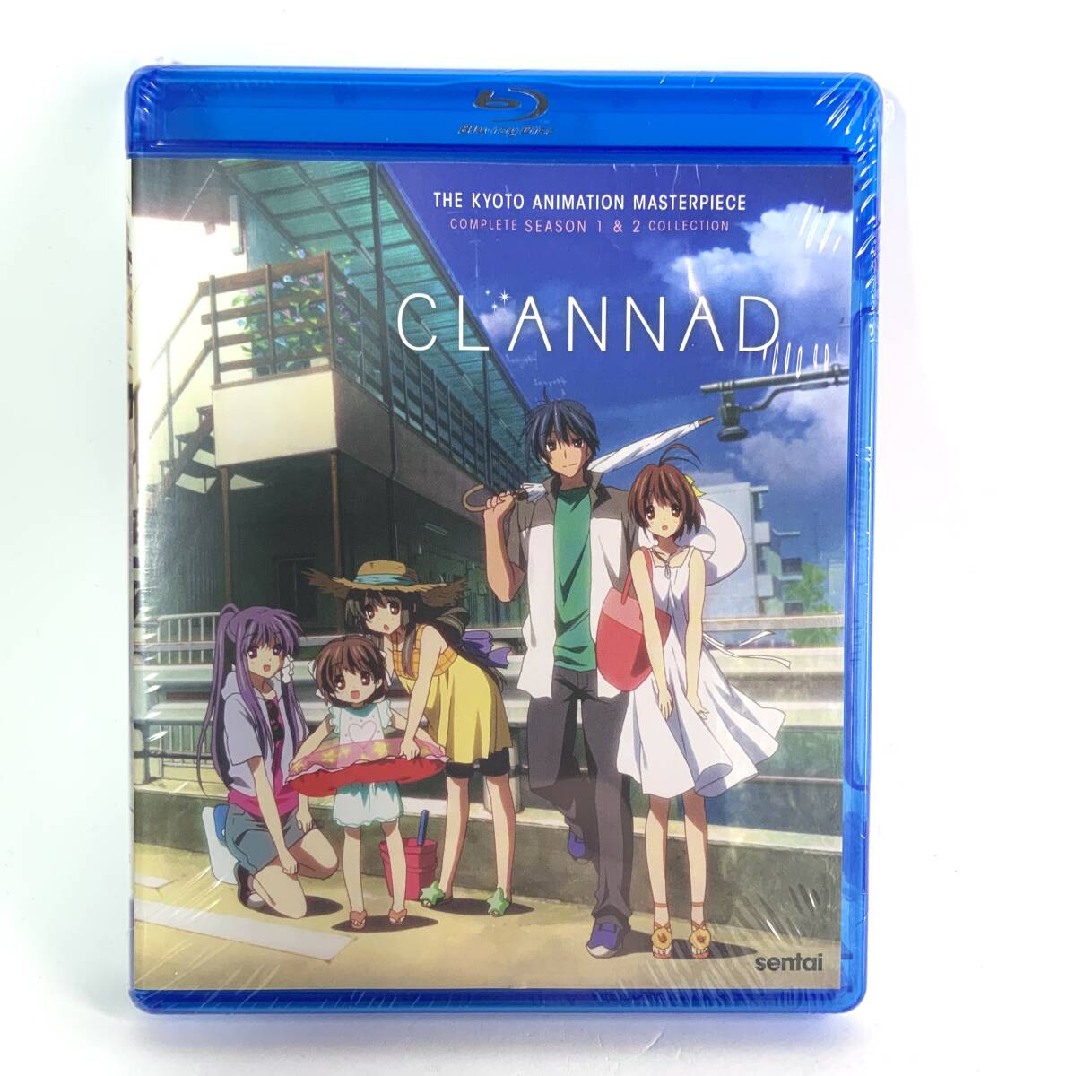 少し訳あり【送料無料】　新品　CLANNAD クラナド　1期+2期(AFTER STORY)　Blu-ray　北米版ブルーレイ