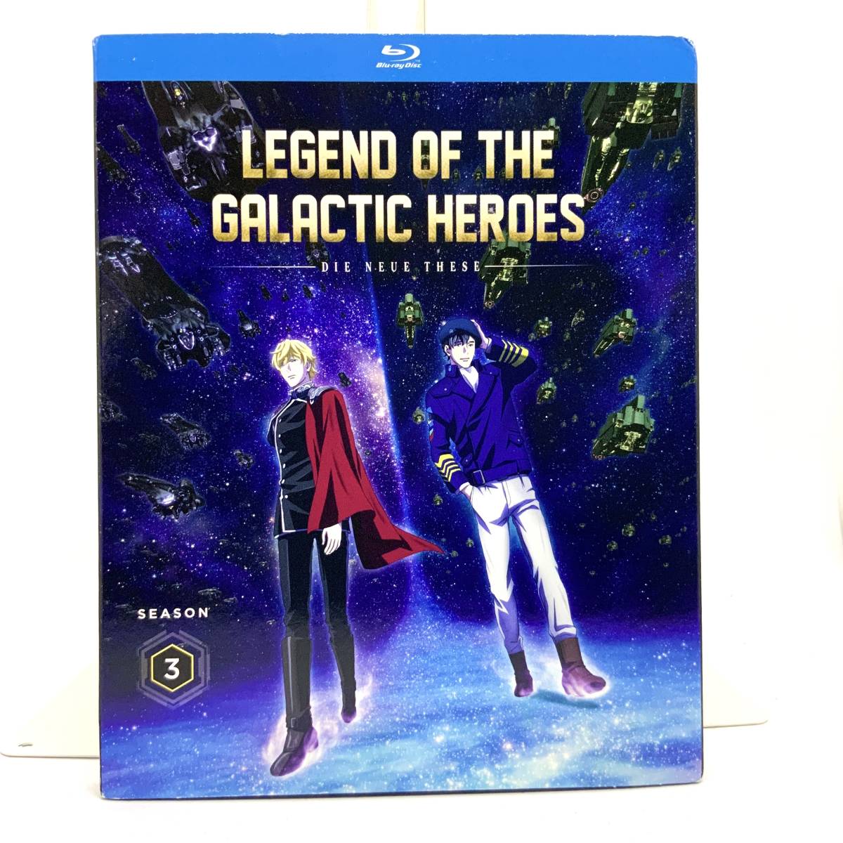 【送料無料】　新品　銀河英雄伝説 Die Neue These 激突　第3期　Blu-ray　北米版 ブルーレイ　ノイエ銀英伝