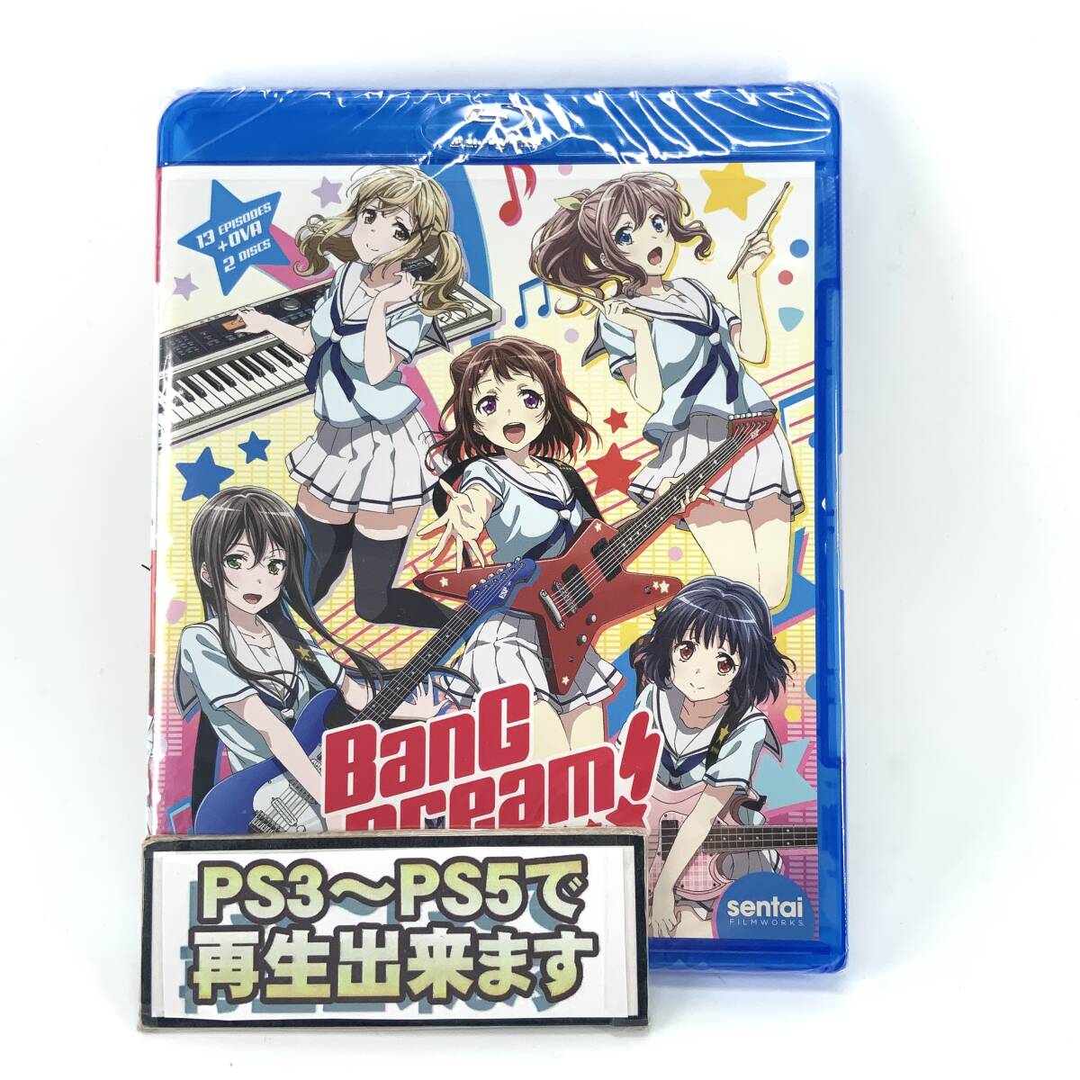 【送料無料】　新品　バンドリ！　BanGDream! 第1期　Blu-ray　北米版 ブルーレイ_画像1